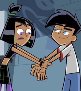 nickelodeon, danny phantom and sam manson
