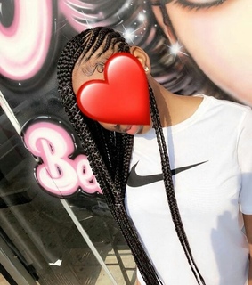 hair, braided and style