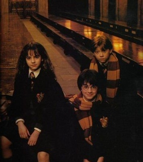 witch, gran comedor and ron weasley