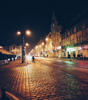 ewitsoe, autumn and street