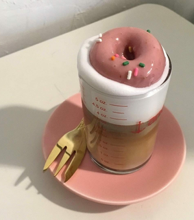 drinks, donuts and candy