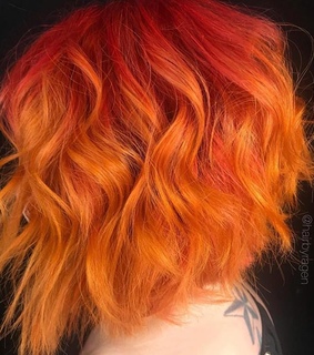 girl, coloredhair and sexy