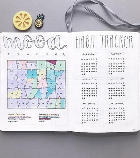 university, bullet journal and stationery