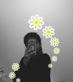 girls, black and white and streak