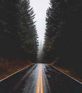 car, rain and adventure