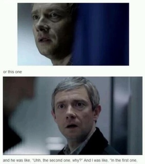 freeman, sherlock and johnlock