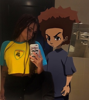 boondocks, anime and ghetto
