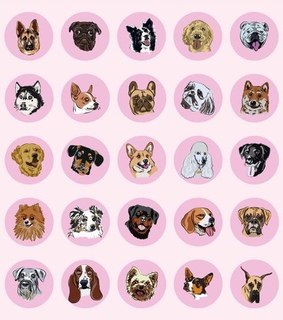 instagram dogs, dog graphics and etsy