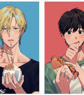 banana fish fan art, anime and drawing