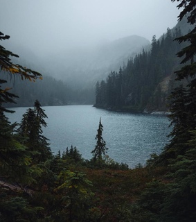 coffee, peaceful and lake