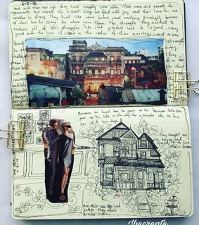 moleskine journal, journaling and love story