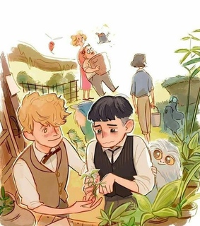 scamander, fantastiques and drawings