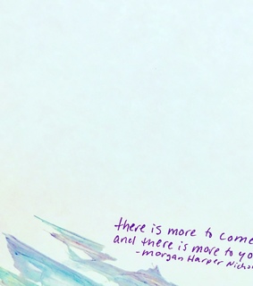 more to come, short poem and self esteem