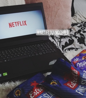 netflix, sad movie and netflix and chill