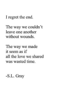 love, time and waste