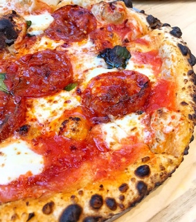 comida, salgado and molho de tomate