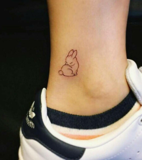 tatuajes pequegos, tatuaje de conejo and conejo