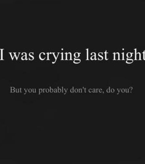 quote, dont caredo you and you dont care