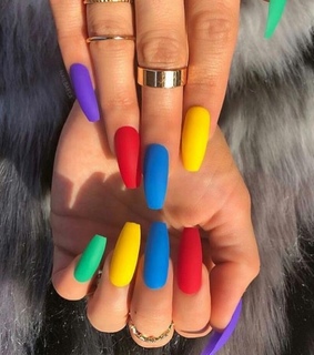 acrylic, old school and colorful