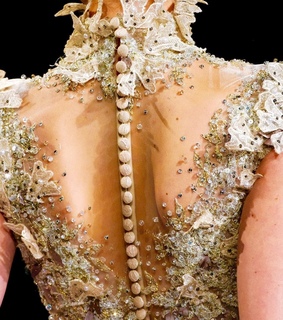 embroidery, wedding dreww and high fashion