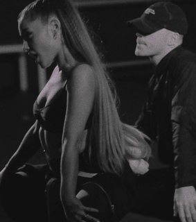 ariana grande bw, ariana and boca