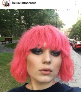 pink, trash and rosa