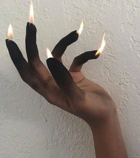 fire, witches and accessories