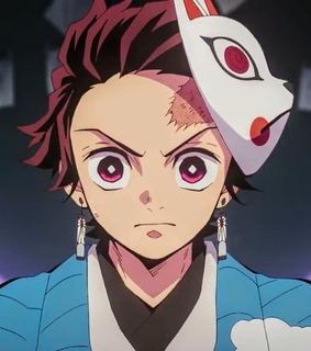 demon slayer, anime and anime boy