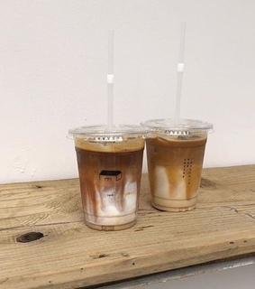 frappucino, iced coffee and latte