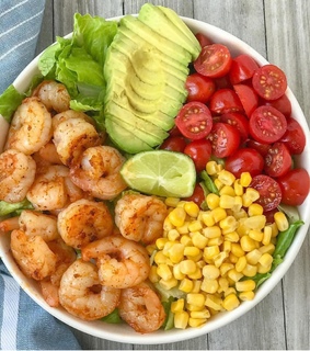 healthy, fit and corn