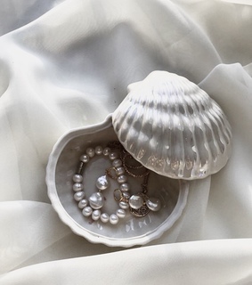 stones, jewelry and shell