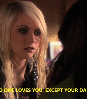 sad, bad girl and gossip girl