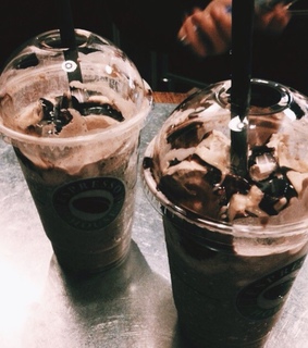 chocolate, fika and frappucino