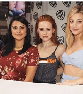 lili reinhart, camila mendes and riverdale