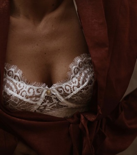 bustier, skin and red