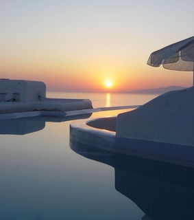 city, europe and sunrise