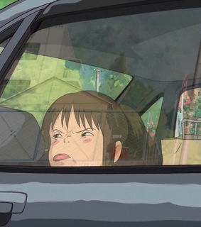 vintage, car and anime