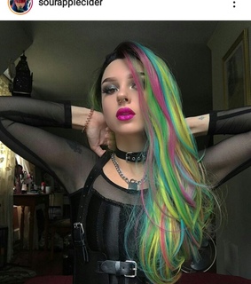 hair, hair goals and colored hair