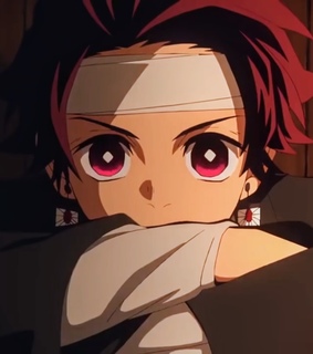 kimetsu no yaiba, kamado tanjirou and anime boy