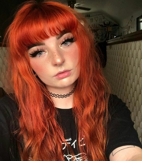 hair color, alternative girl and choker