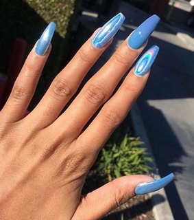 holographic nails, nails and instagram nails