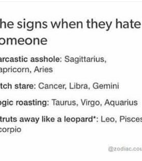 pisces, libra and capricorn