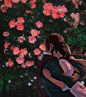 garden, anime real life and movie