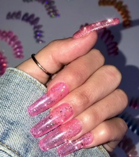 lindo, ugas largas and nails long