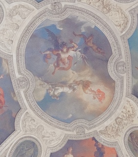 aesthetic, blue sky and cupid