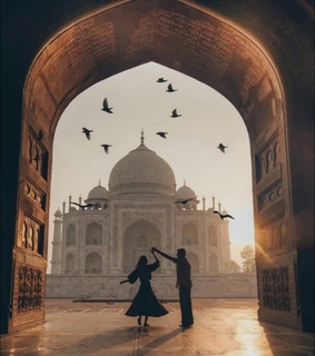 temple, mausoleum and dance