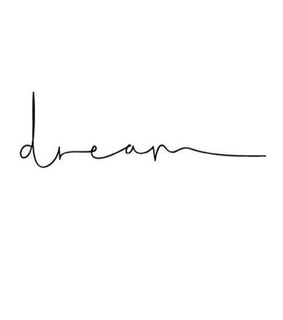 calligraphy, handwritten and dream