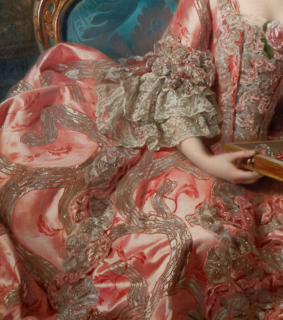 rococo, fashion and art detail