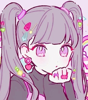 anime art, profile pic and pastel