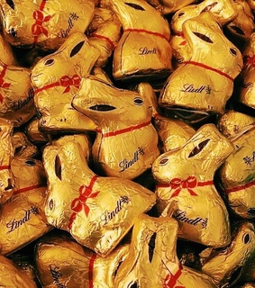 chocolate, lindt and chocolate bunny